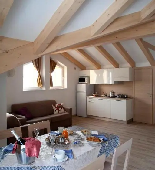 ２ベッドルームのスーペリアアパートメント, Residence Des Alpes