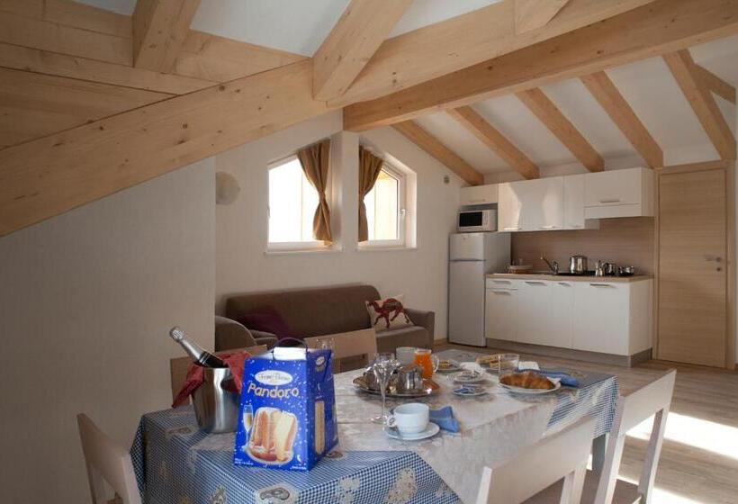 Апартаменты Superior 2 Спальни, Residence Des Alpes