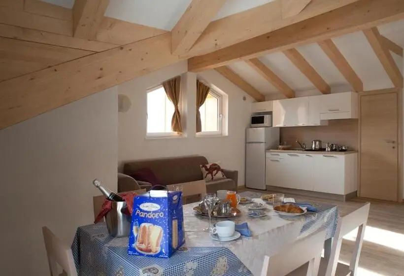 ２ベッドルームのスーペリアアパートメント, Residence Des Alpes