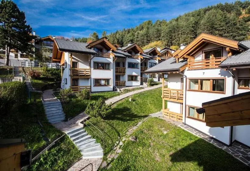 バルコニー付２ベッドルームアパートメント, Residence Des Alpes
