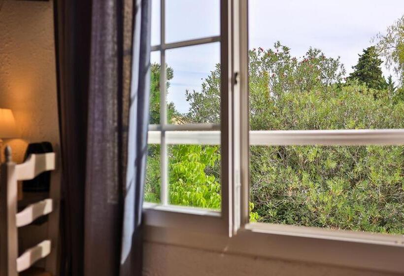 标准房带园景, Logis Hôtel Castel Mouisson