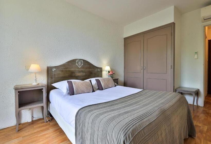 标准房带园景, Logis Hôtel Castel Mouisson