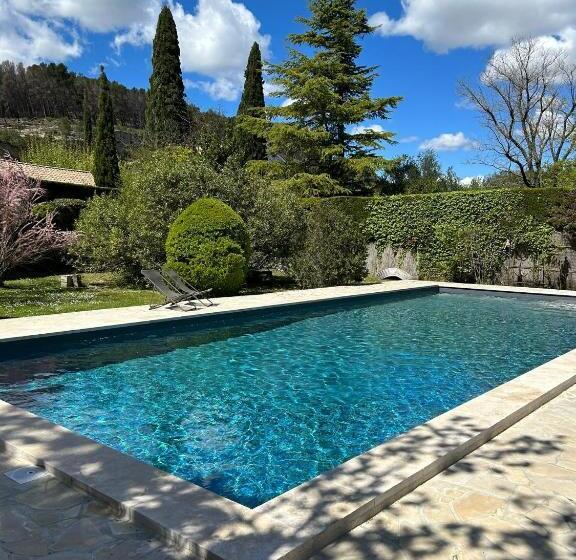 标准房带园景, Logis Hôtel Castel Mouisson