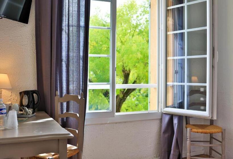 标准房带园景, Logis Hôtel Castel Mouisson