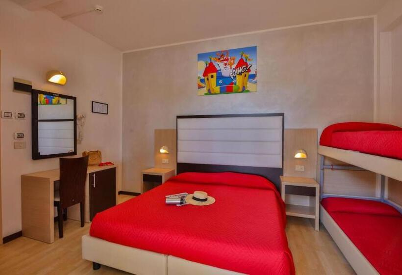 اتاق استاندارد چهار تخته, Ciccio