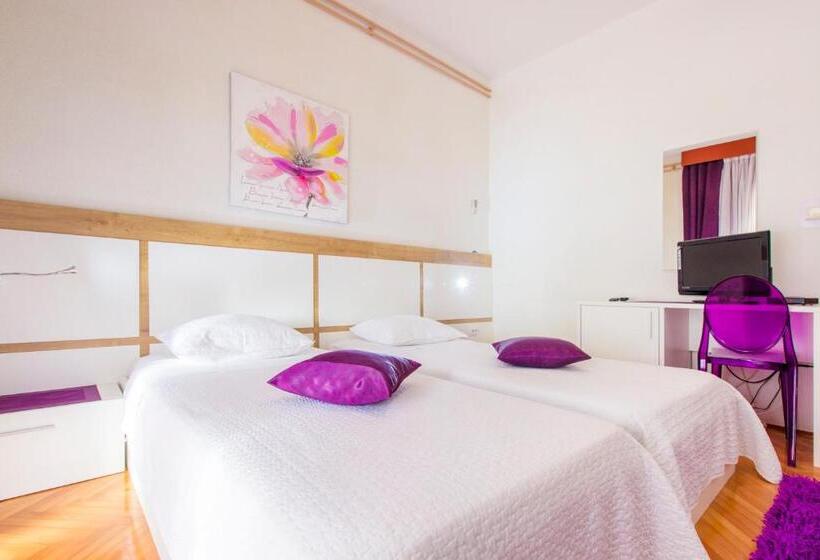 חדר סופריור עם נוף לים ומרפסת, Pansion Zlatna Ribica