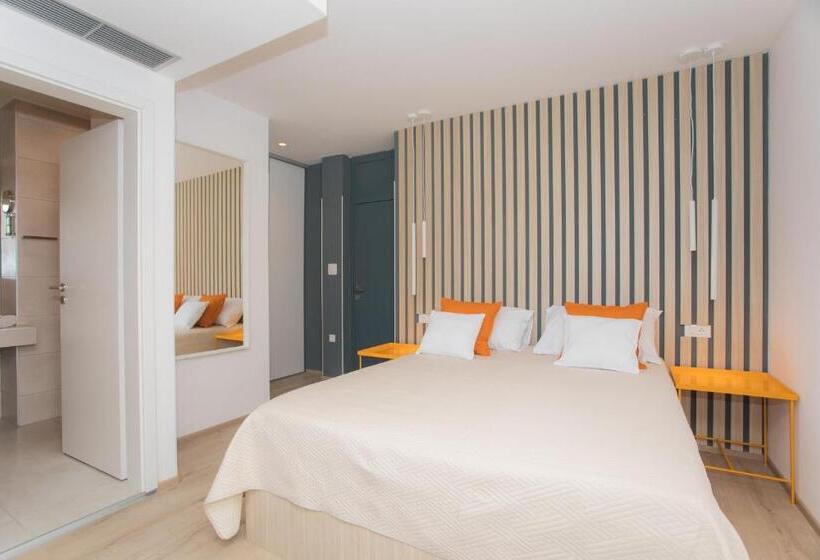 חדר סטנדרט עם מרפסת, Pansion Zlatna Ribica