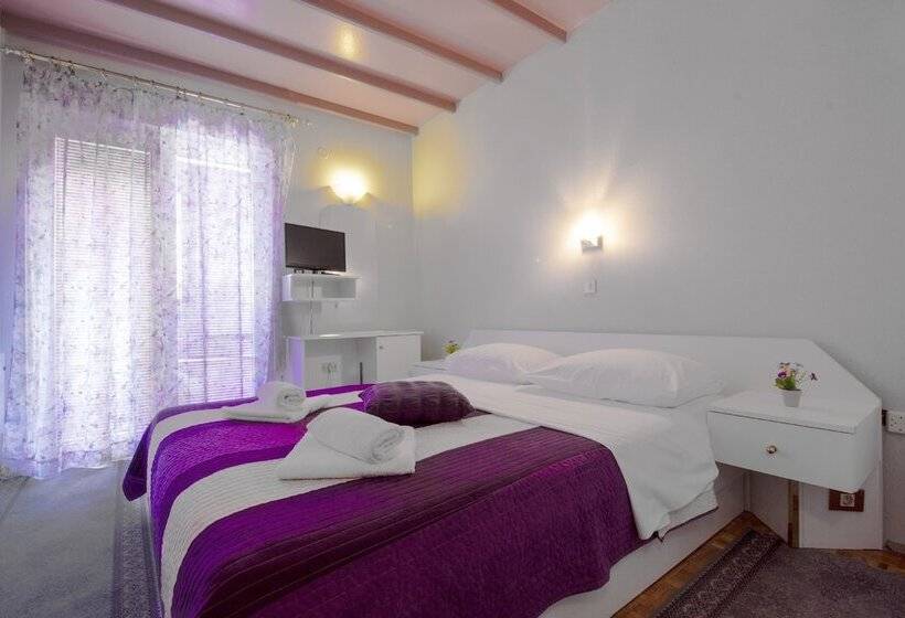 חדר סטנדרט עם מרפסת, Pansion Zlatna Ribica