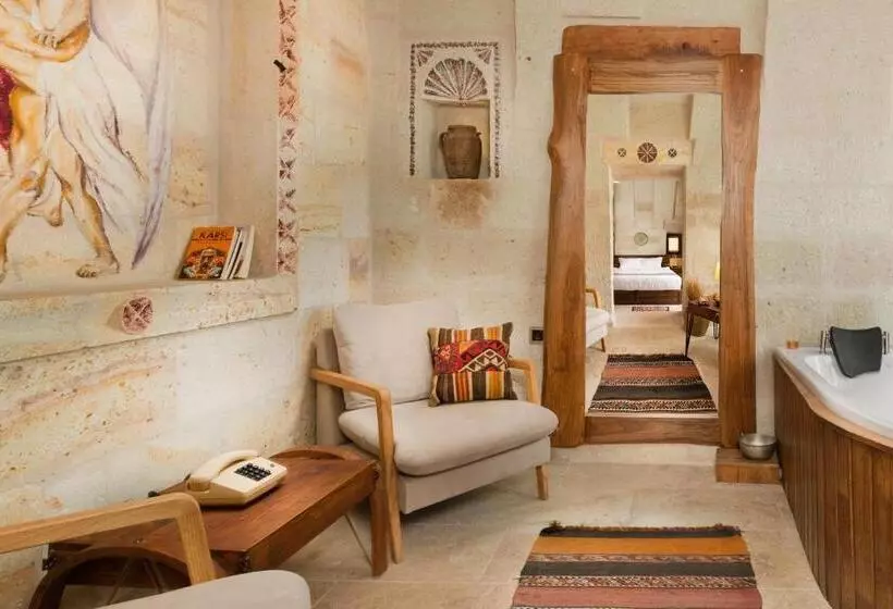 ハイドロマッサージバス付きスイート, Cappa Via Cave Hotel Cappadocia