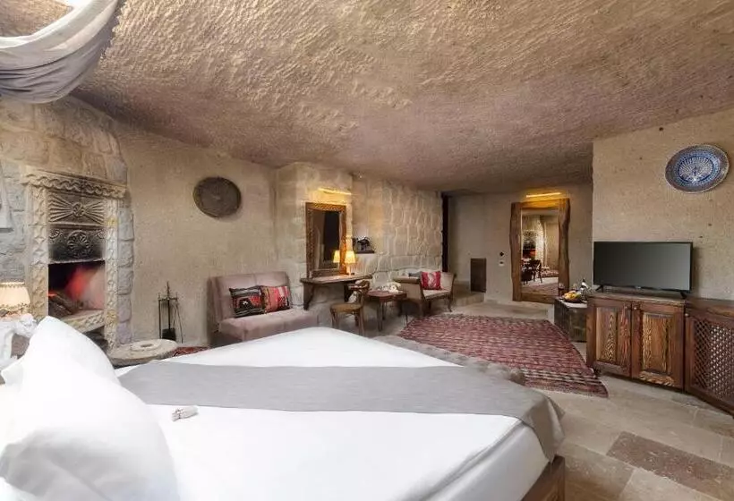 キングサイズベッドのデラックスルーム, Cappa Via Cave Hotel Cappadocia