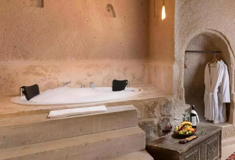 キングサイズベッドのデラックスルーム, Cappa Via Cave Hotel Cappadocia