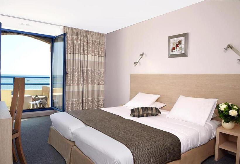 غرفة كلاسيكية مطلّة علي البحر, Hôtel De La Plage