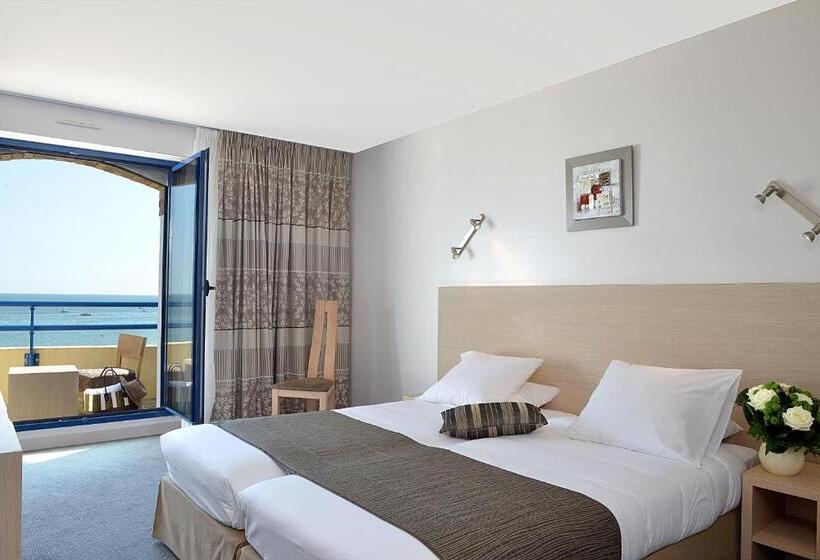 غرفة كلاسيكية مطلّة علي البحر, Hôtel De La Plage