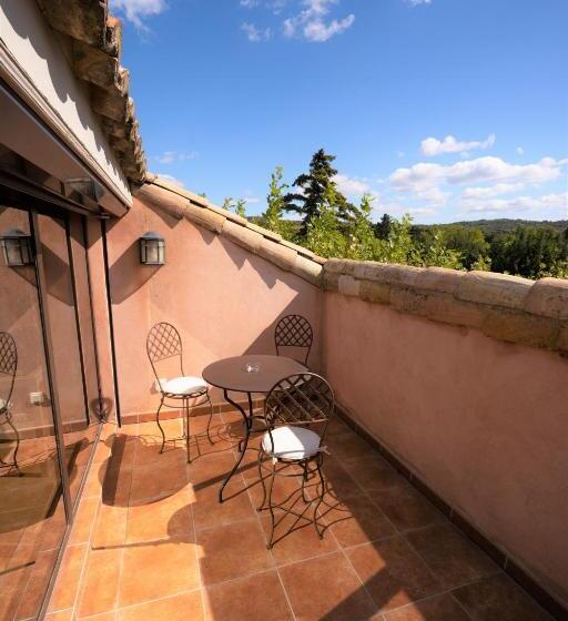 סוויטה נוף לגינה, Hôtel Le Mas Des Grès & Restaurant Sous Les Platanes