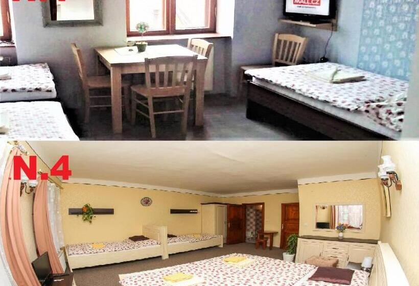 四人标准间, Mini Hotel Abraka & Apartments