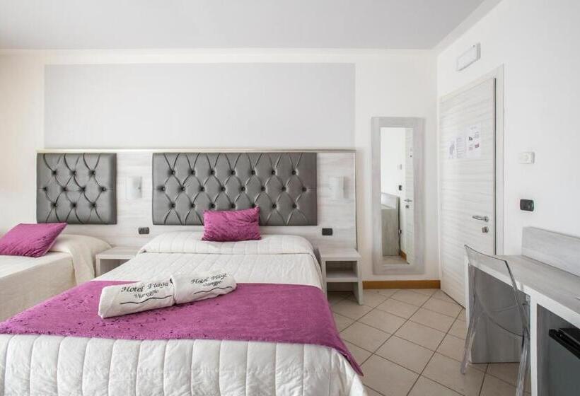 غرفة قياسية رباعية مطلة على البحر, Playa