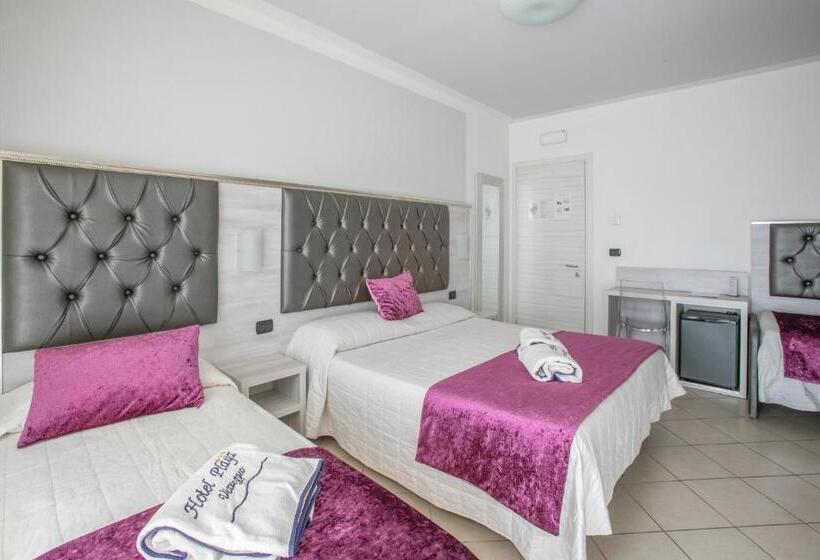 غرفة قياسية رباعية مطلة على البحر, Playa