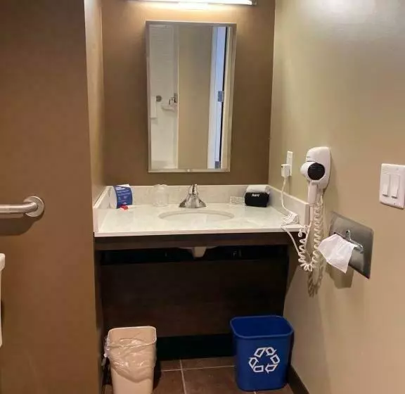 身障者適用スタンダードルーム, Microtel Inn & Suites By Wyndham Timmins