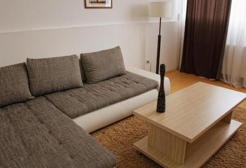 آپارتمان 1 خوابه با بالکن, Garni Hotel Hamburg