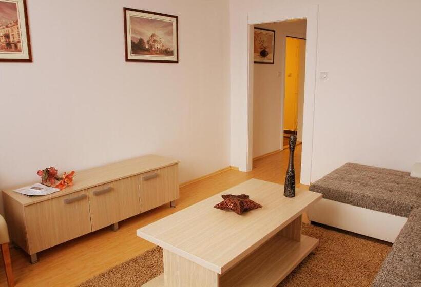 آپارتمان 1 خوابه با بالکن, Garni Hotel Hamburg