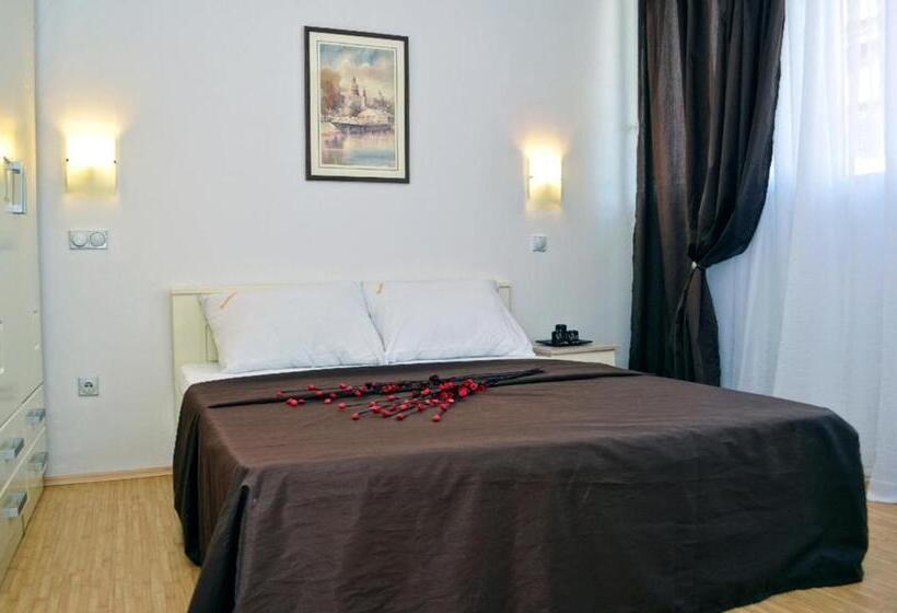 آپارتمان 1 خوابه با بالکن, Garni Hotel Hamburg