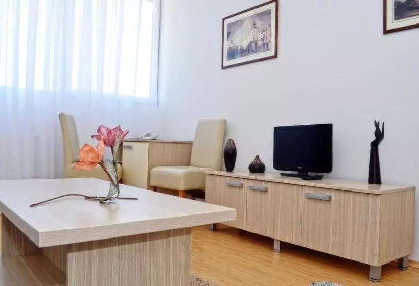 آپارتمان 1 خوابه با بالکن, Garni Hotel Hamburg