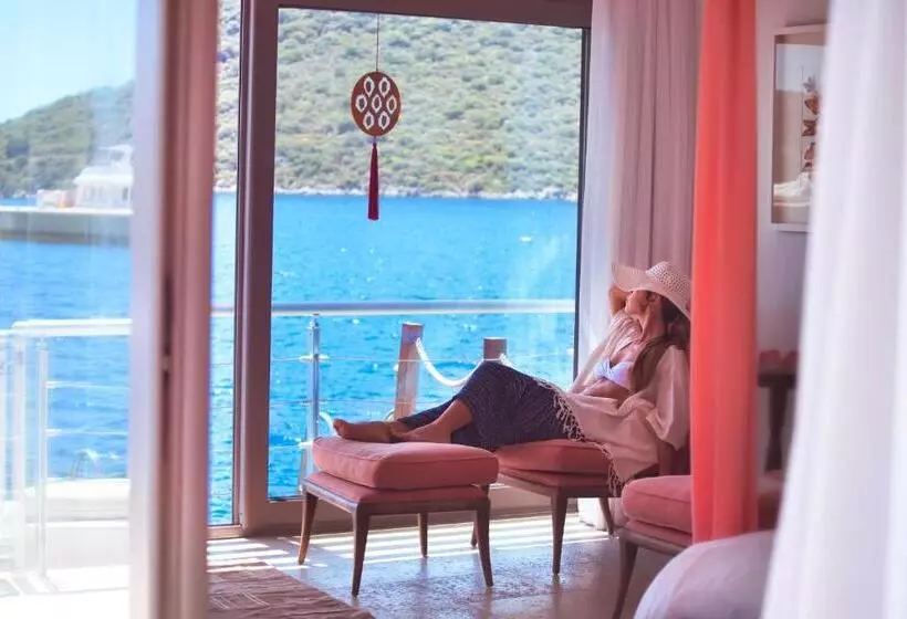 オーシャンビュースタンダードルーム, Doria Hotel Yacht Club Kaş