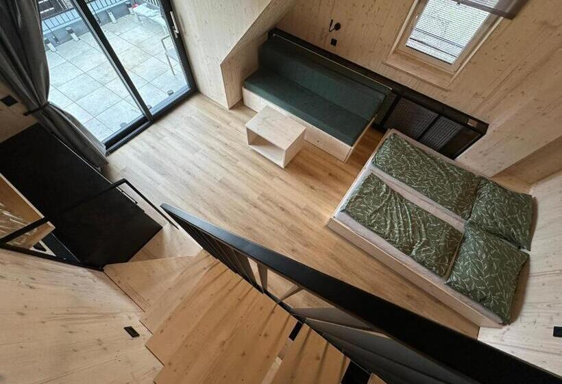 غرفة ديلوكس عائلية, Penzion A Restaurace Pod Sjezdovkou