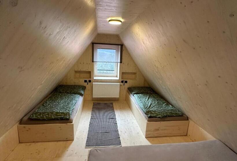 침실 1개 디럭스 아파트, Penzion A Restaurace Pod Sjezdovkou