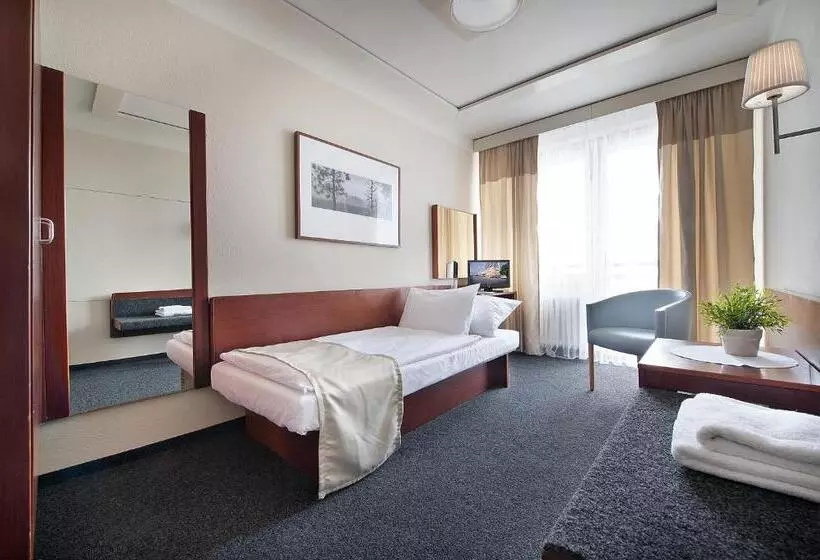 エコノミーシングルルーム, Retro Hotel Kladno