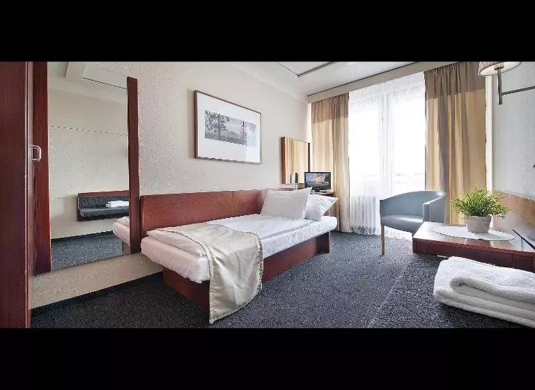 エコノミーシングルルーム, Retro Hotel Kladno