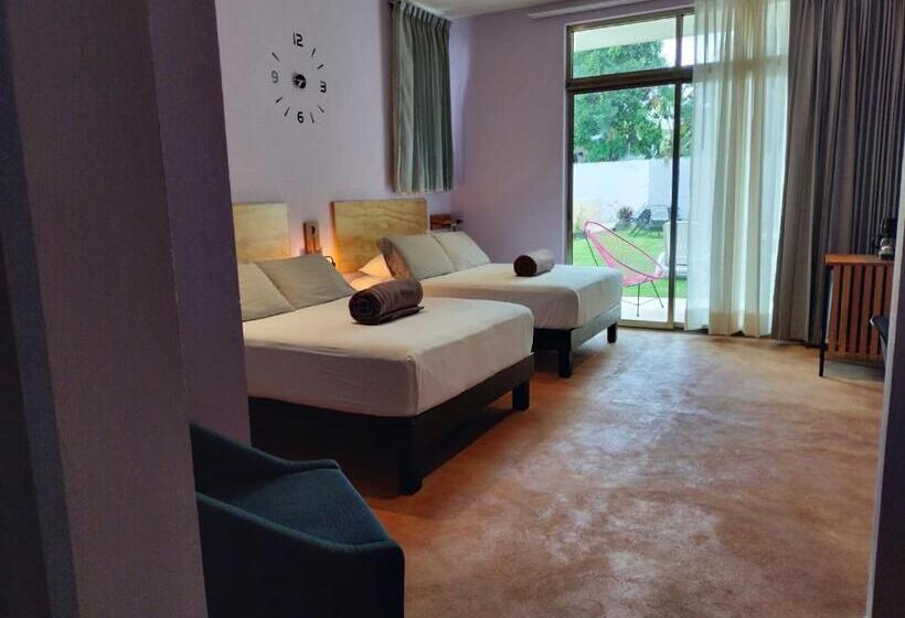 ２ダブルベッドのスタンダードルーム, El Turix Bacalar