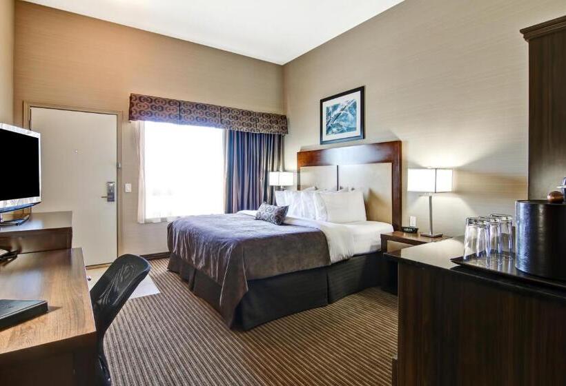 غرفة قياسية سرير كينج لذوى الإحتياجات الخاصة, Canalta Hotel Shaunavon