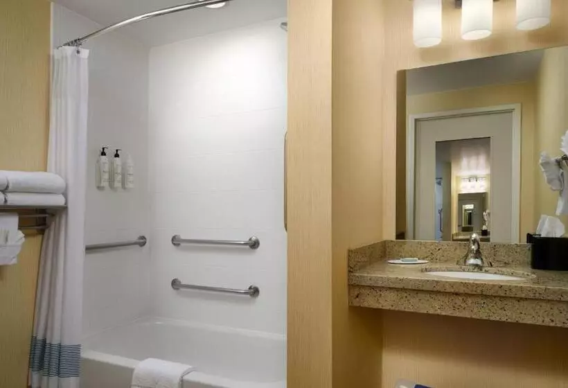 キングサイドベッドのスタンダードワンルーム, Towneplace Suites Ann Arbor