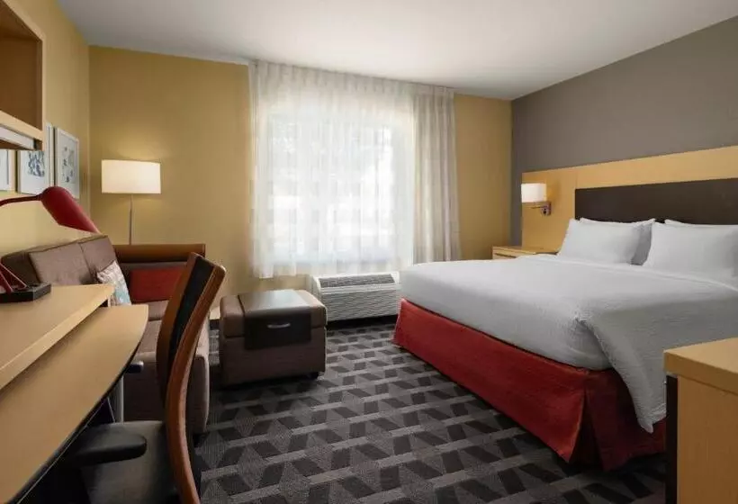 キングサイドベッドのスタンダードワンルーム, Towneplace Suites Ann Arbor