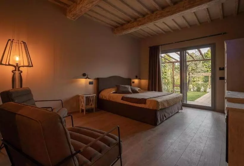 キングサイズベッドのデラックスルーム, Agriturismo Relais Campiglioni