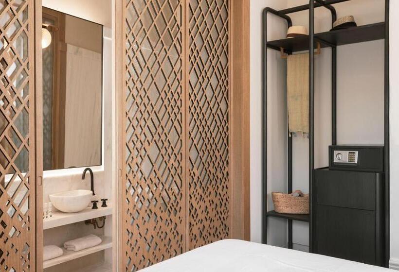 اتاق استاندارد با تخت بزرگ, Castro Hotel Syros