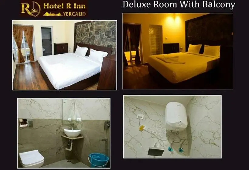 バルコニー付きデラックスルーム, R Inn Yercaud