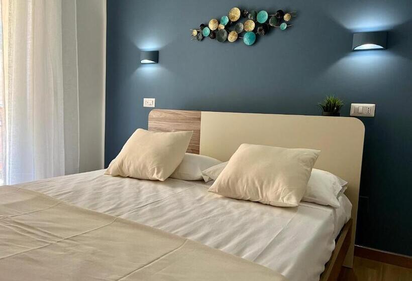 غرفة قياسية رباعية, Oltremare Rooms Agropoli