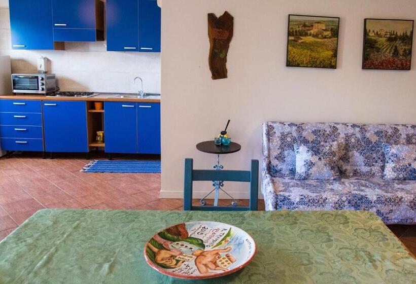 Апартаменты 1 Спальня Нижний Этаж, Agriturismo Monte Della Dea