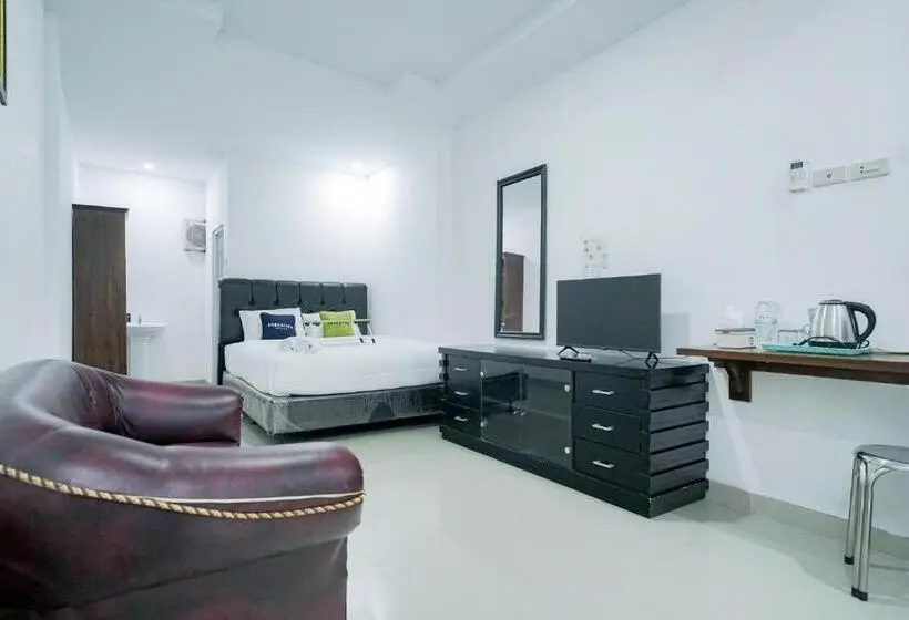 デラックスルーム, Urbanview Hotel Pondok Indah Pringsewu By Reddoorz