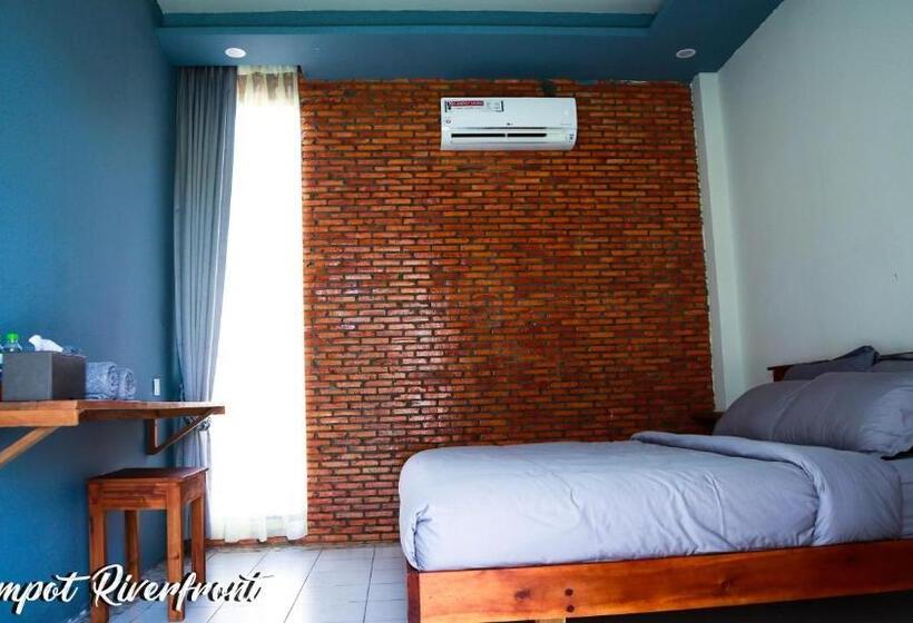 غرفة قياسية مطلّة علي الحديقة, Kampot Riverfront Boutique