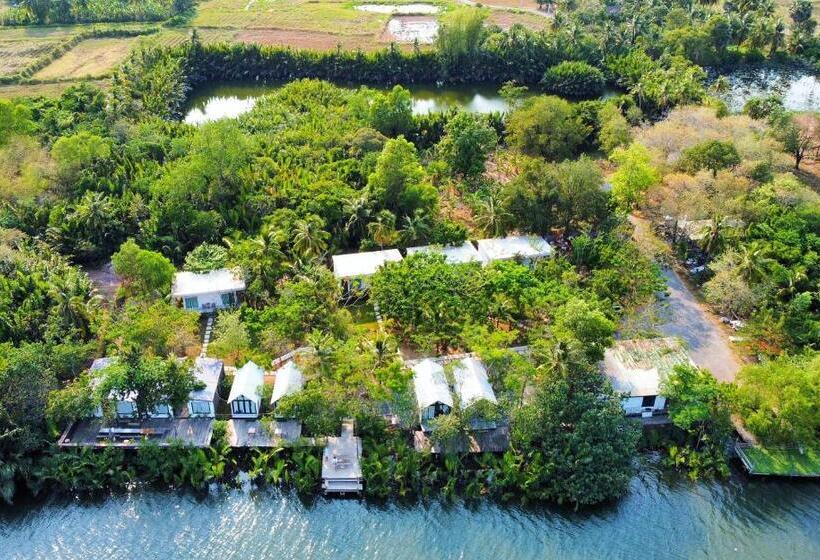 غرفة عائلية مطلّة علي البحر, Kampot Riverfront Boutique