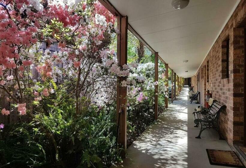 חדר סטנדרט נוף לגינה, Eildon Parkview Motor Inn Room 9