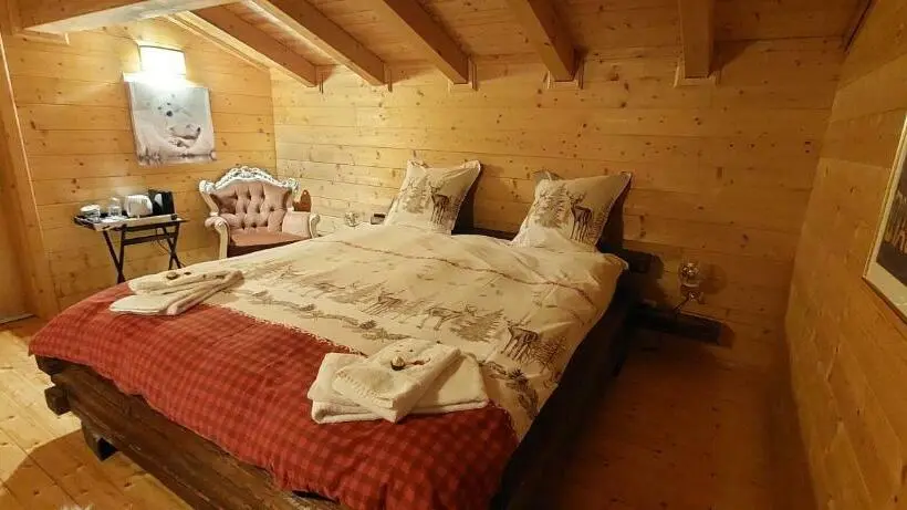 اتاق استاندارد با تخت بزرگ, Chambre D Hôtes L Ours Bleu