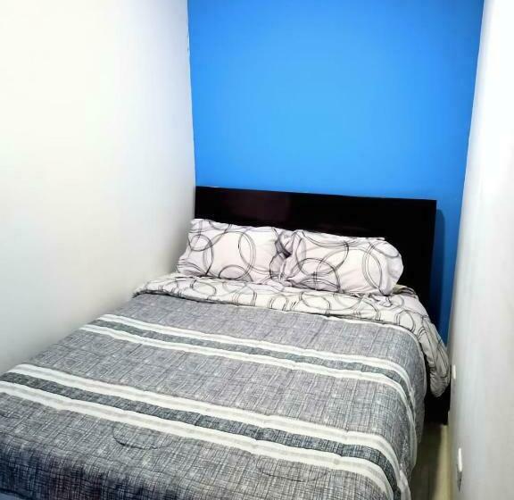 חדר סטנדרט חדר אמבטיה משותף, The Mural Hostel Bogotá