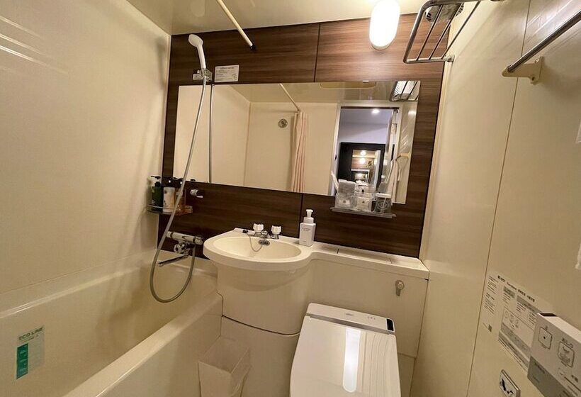 חדר בסיסי מיטה זוגית, Apa Hotel Kitakami Ekinishi