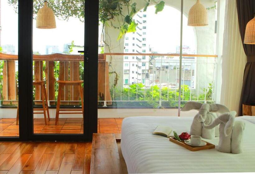 استودیو استاندارد با بالکن, Duc Vuong Saigon Hotel   Bui Vien