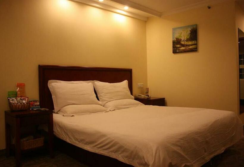 Habitació Business, Greentree Inn Shanghai Dabaishu Business