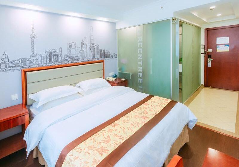 Habitació Business, Greentree Inn Shanghai Dabaishu Business